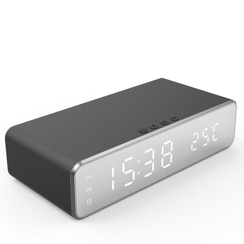 3 in 1 LED Alarm Clock with Fast Wireless Charger - Premium Chargers & Powerbanks from Dressmycell.com - Just $30! Shop now at Dressmycell.com 3 in 1 LED Alarm Clock with Fast Wireless Charger - Premium Chargers & Powerbanks from Dressmycell.com - Just $30! Shop now at Dressmycell.com